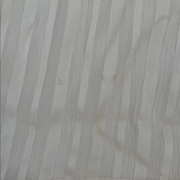 BCBGMaxAzria Strapless Off White Pleated Silk Mini Dress - Picture 14 of 15